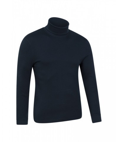 Meribel Mens Cotton Thermal Top Navy $13.10 Thermals