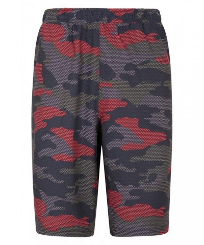 Hurdle Camo Mens Long Shorts Camouflage $13.24 Pants