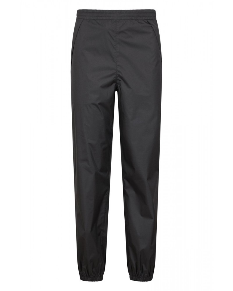 Iso-Viz Mens Reflective Waterproof Overpants Black $25.79 Pants