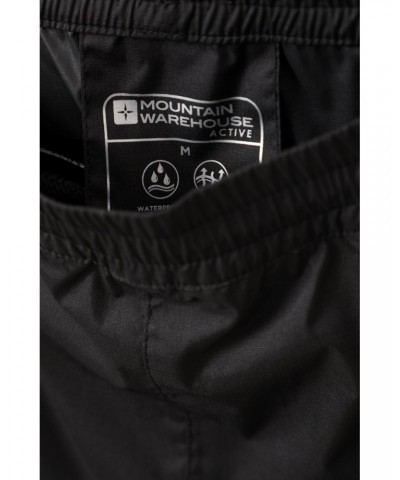 Iso-Viz Mens Reflective Waterproof Overpants Black $25.79 Pants