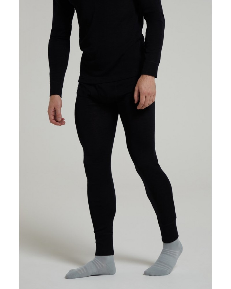 Merino II Mens Pants With Fly Black $21.19 Pants