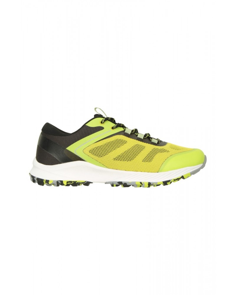 Performance Mens OrthoLite® Trail Runners Lime $28.08 Active