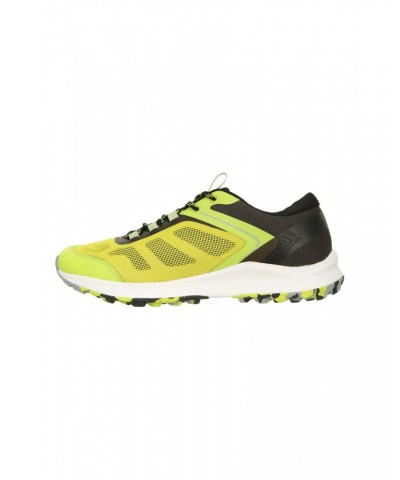 Performance Mens OrthoLite® Trail Runners Lime $28.08 Active