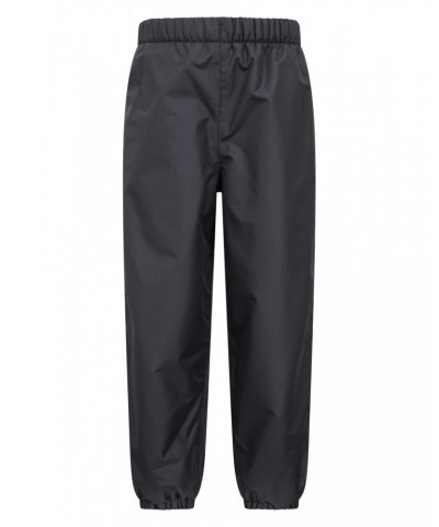 Ripstop Kids Waterproof Fleece Lined Pants Black $26.54 Pants