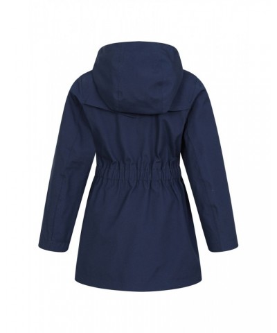 Midsummer 2 Kids Cotton Waterproof Jacket Dark Blue $30.00 Jackets