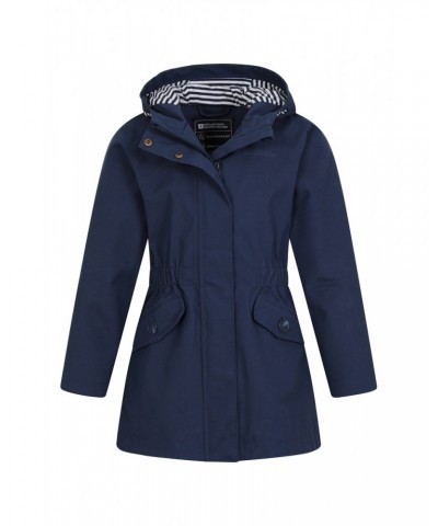 Midsummer 2 Kids Cotton Waterproof Jacket Dark Blue $30.00 Jackets