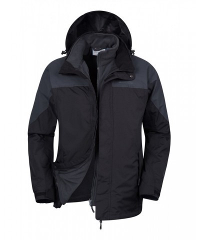 Storm Mens 3 in 1 Waterproof Jacket Grey $43.70 Jackets