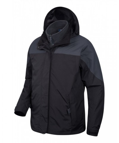 Storm Mens 3 in 1 Waterproof Jacket Grey $43.70 Jackets