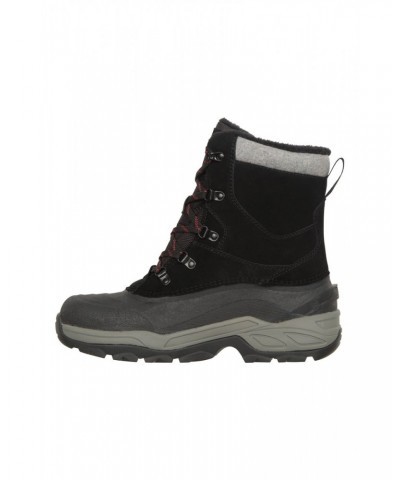 Snowdon Extreme Mens Snow Boots Black $39.90 Footwear