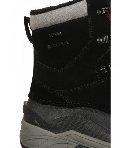 Snowdon Extreme Mens Snow Boots Black $39.90 Footwear