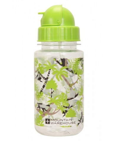 BPA Free Printed Flip Lid Kids Bottle - 12 oz Green $9.17 Accessories