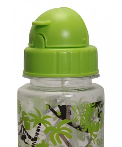 BPA Free Printed Flip Lid Kids Bottle - 12 oz Green $9.17 Accessories