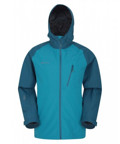 Terrain Extreme 3-Layer Mens Waterproof Jacket Petrol $35.04 Jackets