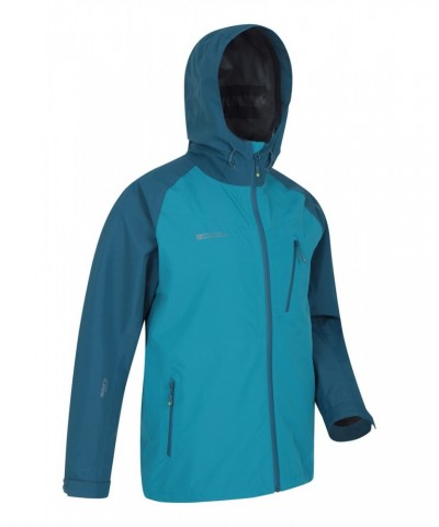 Terrain Extreme 3-Layer Mens Waterproof Jacket Petrol $35.04 Jackets