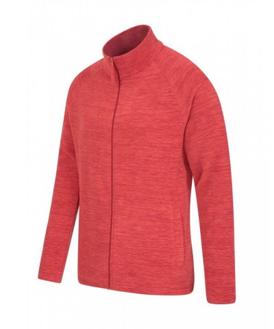 Snowdon II Mens Full-Zip Fleece Jacket Dark Red $19.97 Fleece