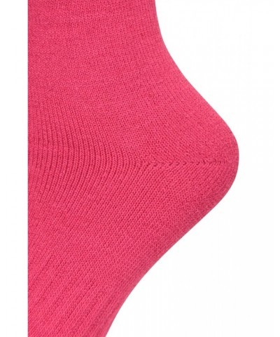 Outdoor Womens Mid-Calf Hiking Socks 3-Pack Berry $11.99 Accessories