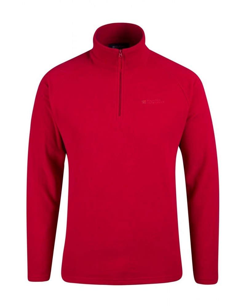 Snowdon Mens Micro Fleece Burgundy $14.49 Fleece