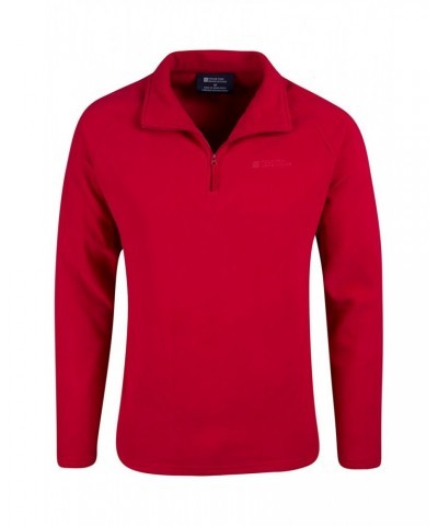 Snowdon Mens Micro Fleece Burgundy $14.49 Fleece