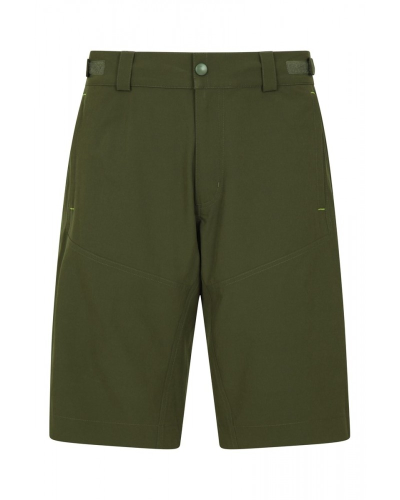 Mountain 2-in-1 Mens Bike Shorts Khaki $20.13 Pants