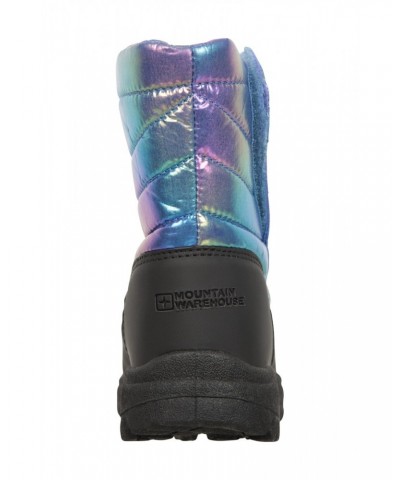 Caribou Toddler Adaptive Snow Boots Iridescent $17.09 Footwear