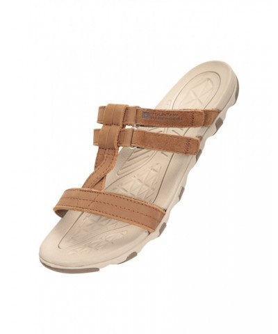 Cruise Womens Leather Sandal Brown $14.52 Footwear