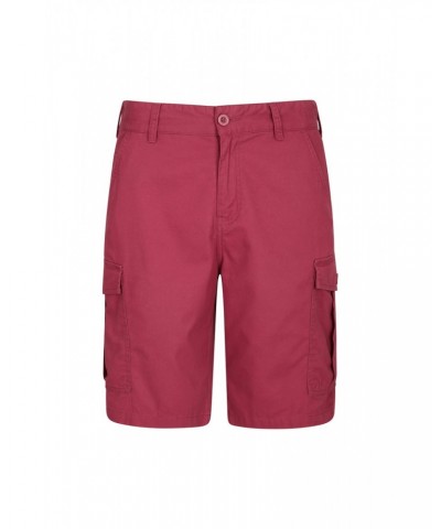 Lakeside Mens Cargo Shorts Dark Red $16.00 Pants