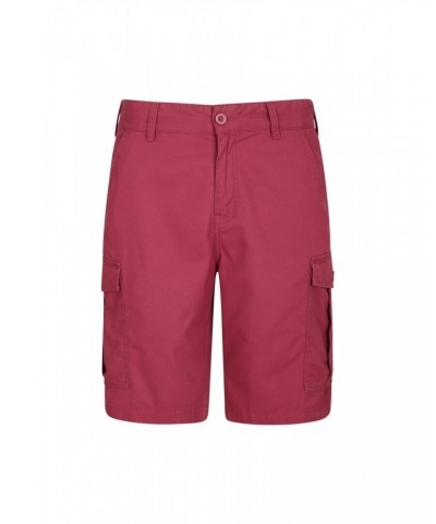 Lakeside Mens Cargo Shorts Dark Red $16.00 Pants