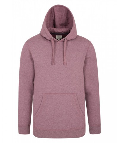 Weymouth Melange Mens Hoodie Burgundy $16.17 Loungewear