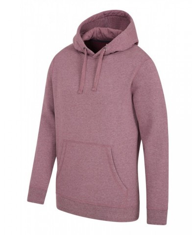 Weymouth Melange Mens Hoodie Burgundy $16.17 Loungewear