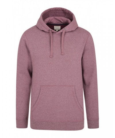 Weymouth Melange Mens Hoodie Burgundy $16.17 Loungewear