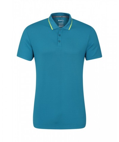 Tournament II Mens IsoCool Polo Teal $14.57 Tops