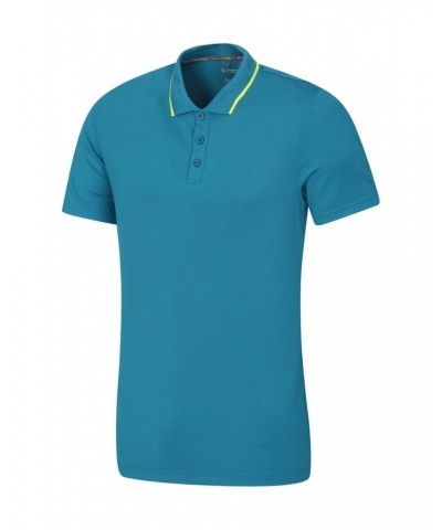 Tournament II Mens IsoCool Polo Teal $14.57 Tops