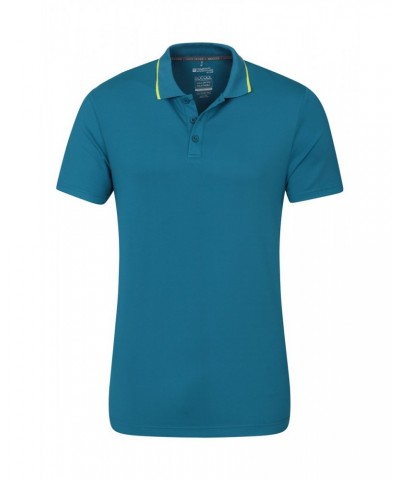 Tournament II Mens IsoCool Polo Teal $14.57 Tops