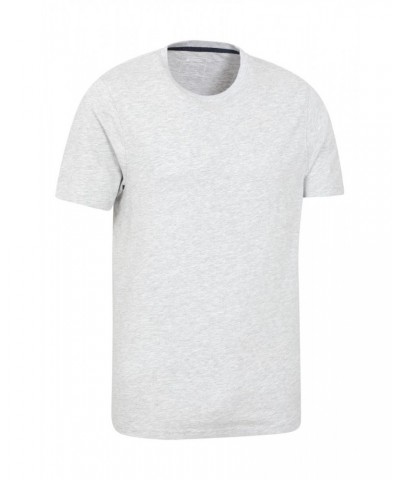 Eden II Mens Organic T-Shirt Light Grey $10.00 Tops