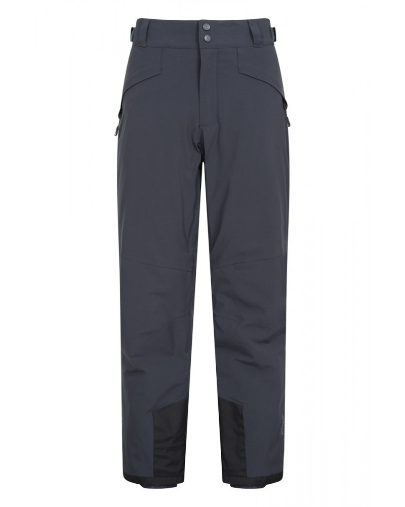 Orbit 4 Way Stretch Mens Ski Pants Dark Grey $34.40 Ski