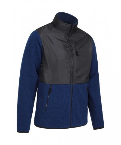 Regis Mens Fleece Jacket Navy $13.86 Fleece