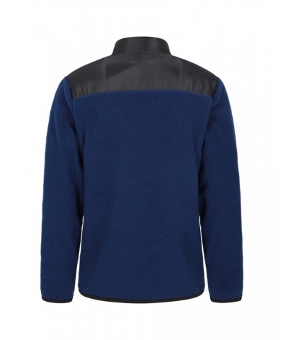 Regis Mens Fleece Jacket Navy $13.86 Fleece