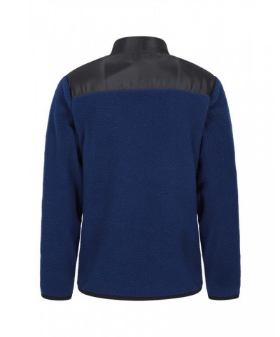 Regis Mens Fleece Jacket Navy $13.86 Fleece