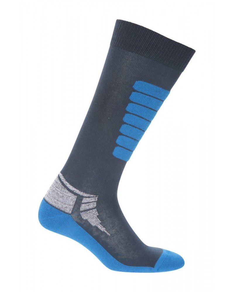 Altitude Mens Isocool Knee Length Ski Socks Navy $10.19 Accessories