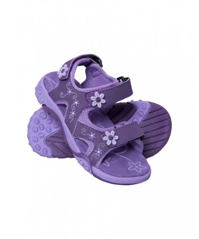 Seaside Junior Sandals Purple $12.64 Footwear