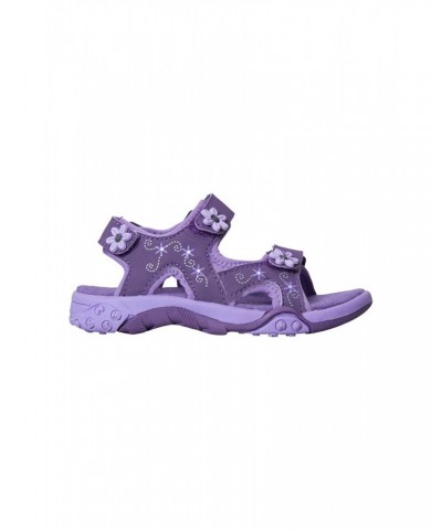 Seaside Junior Sandals Purple $12.64 Footwear