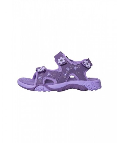 Seaside Junior Sandals Purple $12.64 Footwear