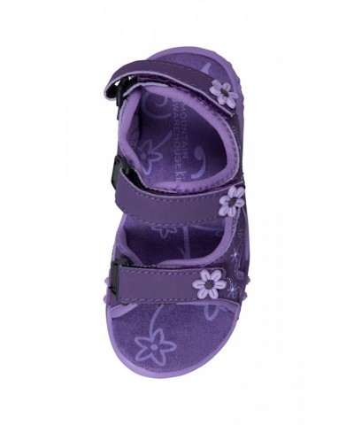 Seaside Junior Sandals Purple $12.64 Footwear