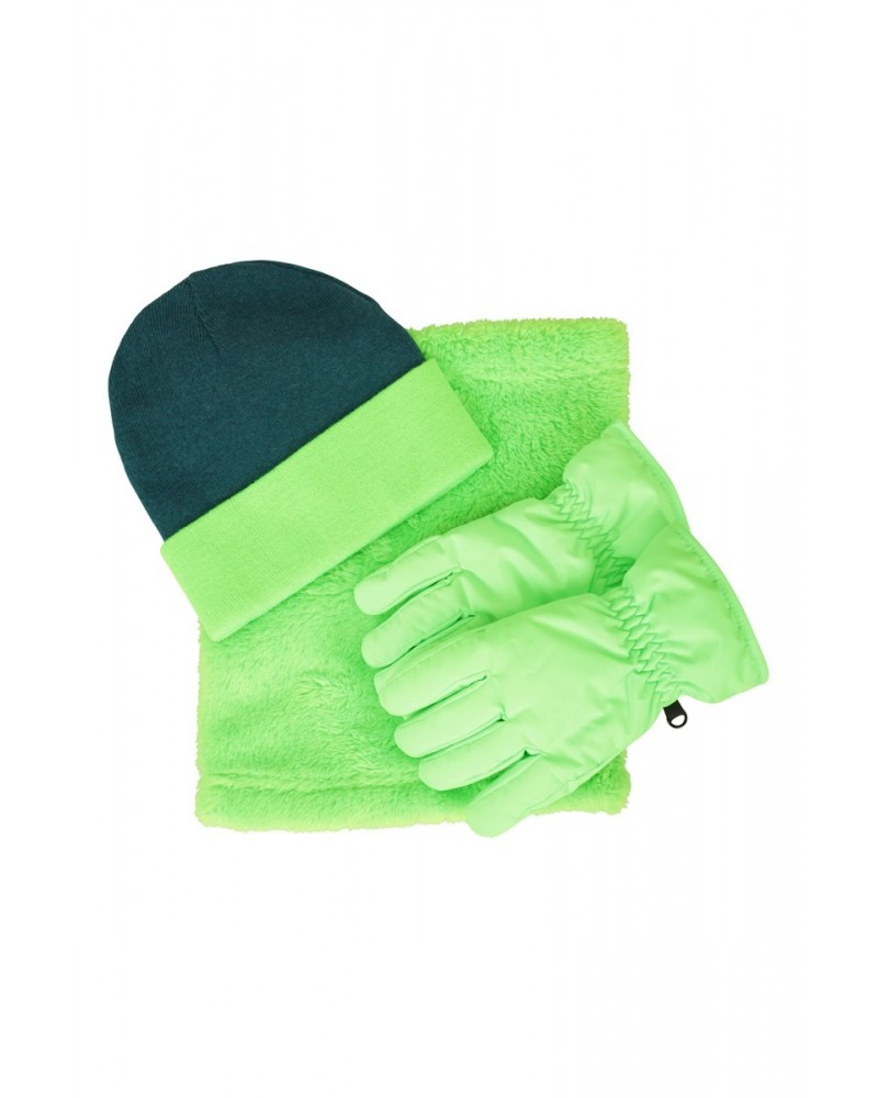 Kids Winter Accessories Set Petrol $15.05 Accessories