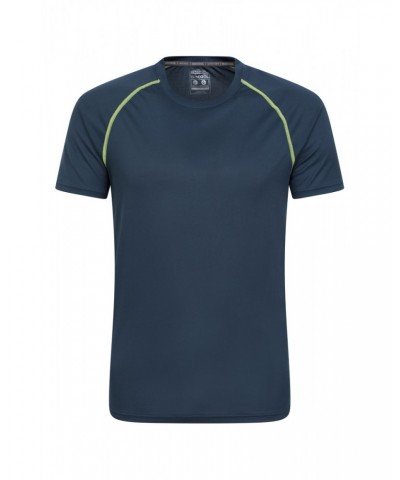 Aero II IsoCool Mens T-Shirt Dark Blue $14.03 Active