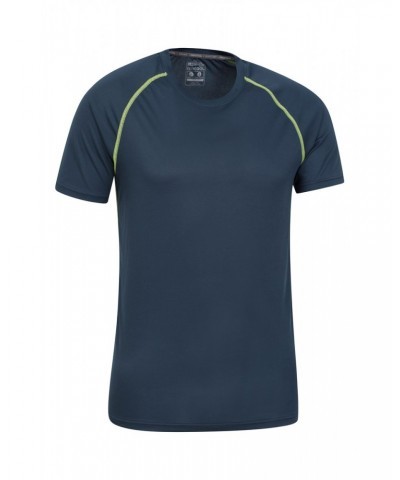 Aero II IsoCool Mens T-Shirt Dark Blue $14.03 Active