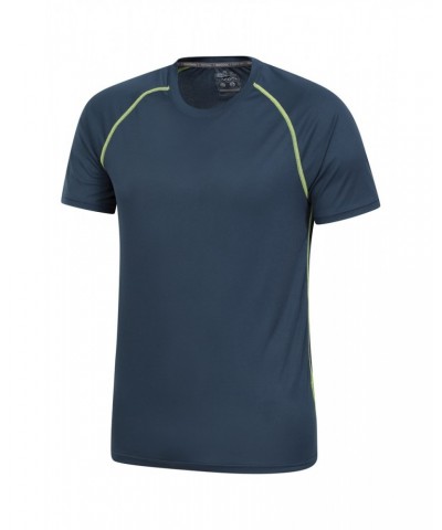 Aero II IsoCool Mens T-Shirt Dark Blue $14.03 Active