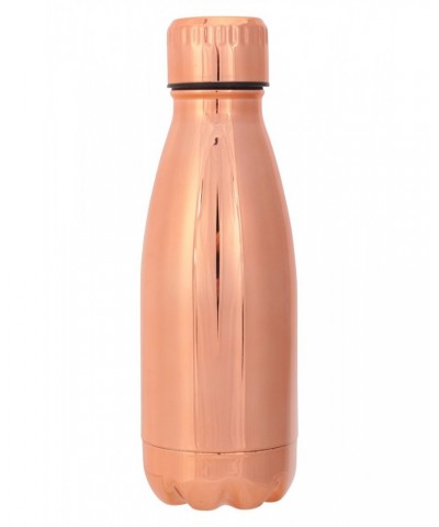 Metallic Double-Walled Water Bottle - 9oz Rose Gold $13.33 Accessories