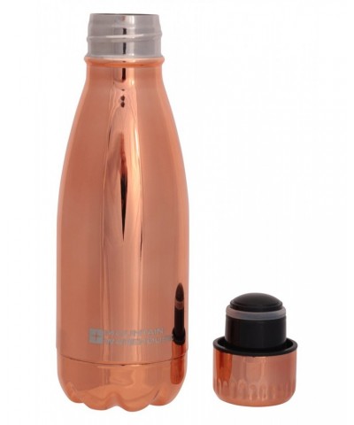 Metallic Double-Walled Water Bottle - 9oz Rose Gold $13.33 Accessories