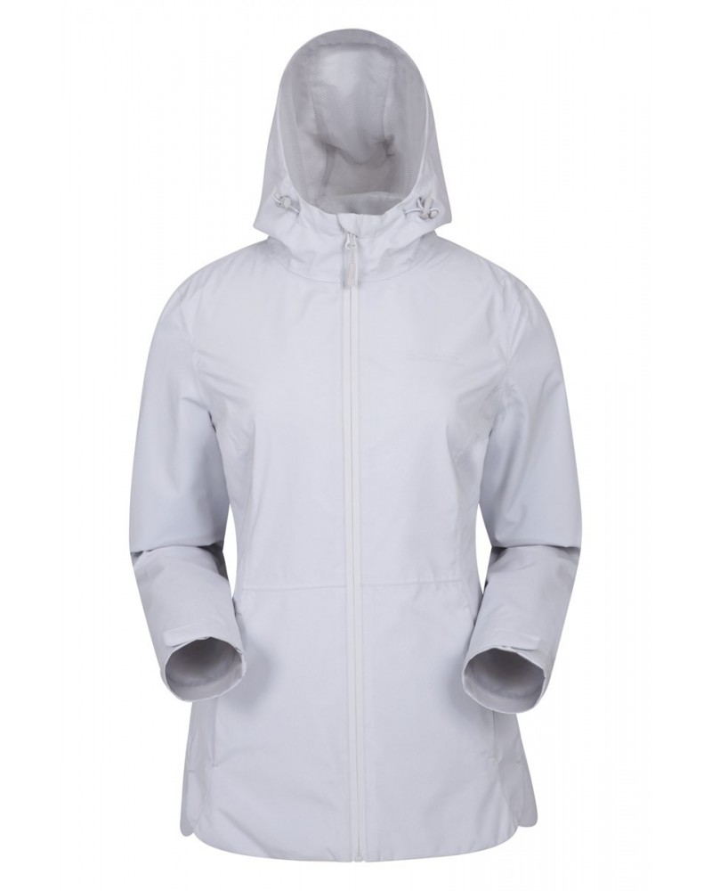 Vancouver Ultra-Lightweight Waterproof Womens Jacket Grey $21.50 Jackets